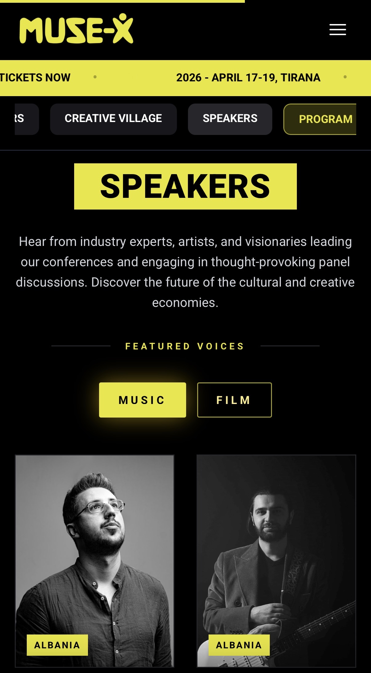 Muse-X — speakers, mobile